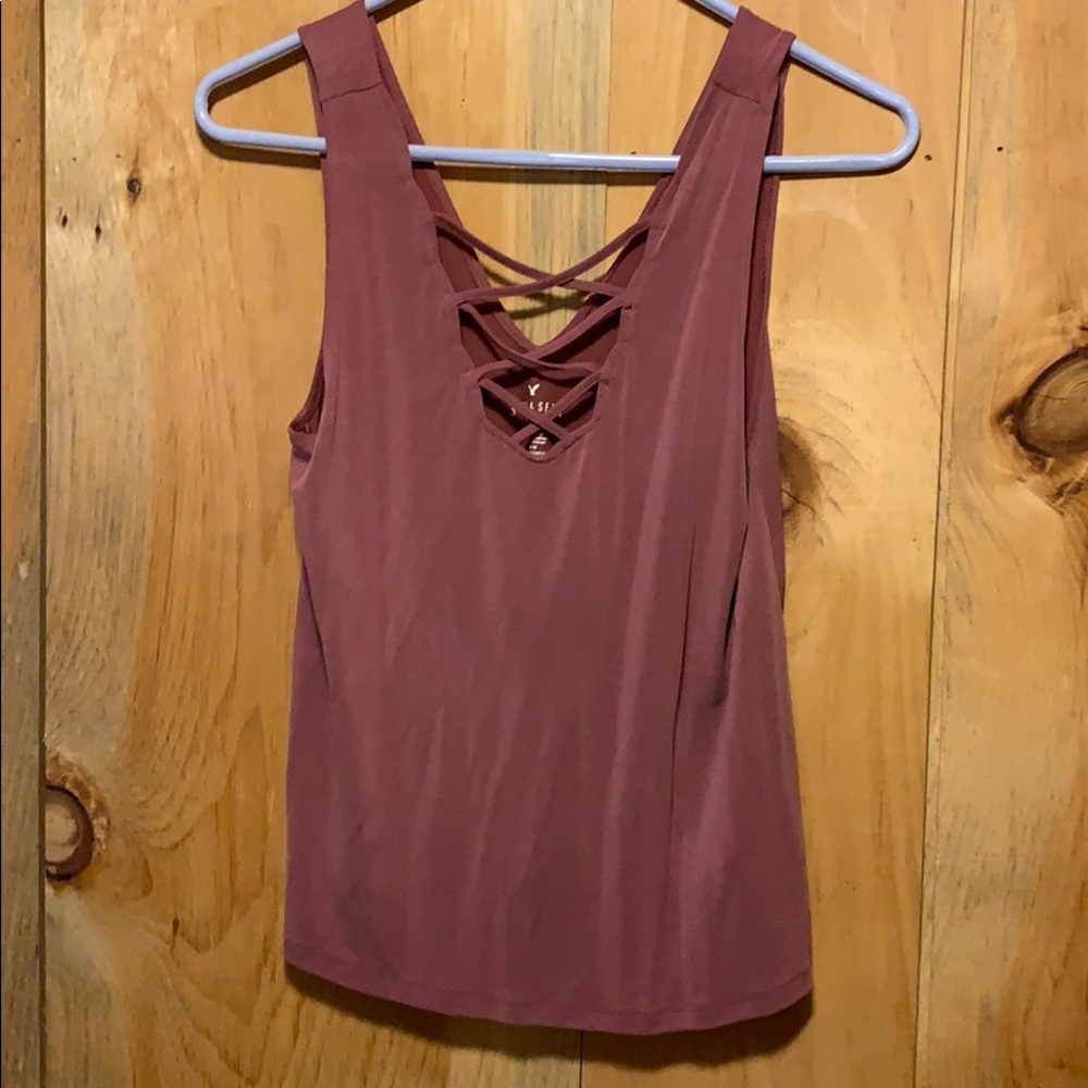 ❤️Pink criss-cross tank ❤️